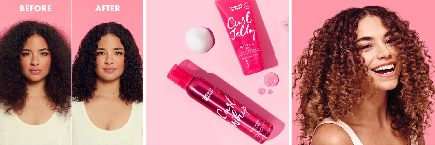 Spuma pentru activarea buclelor Curl Whip, 200 ml, Umberto Giannini